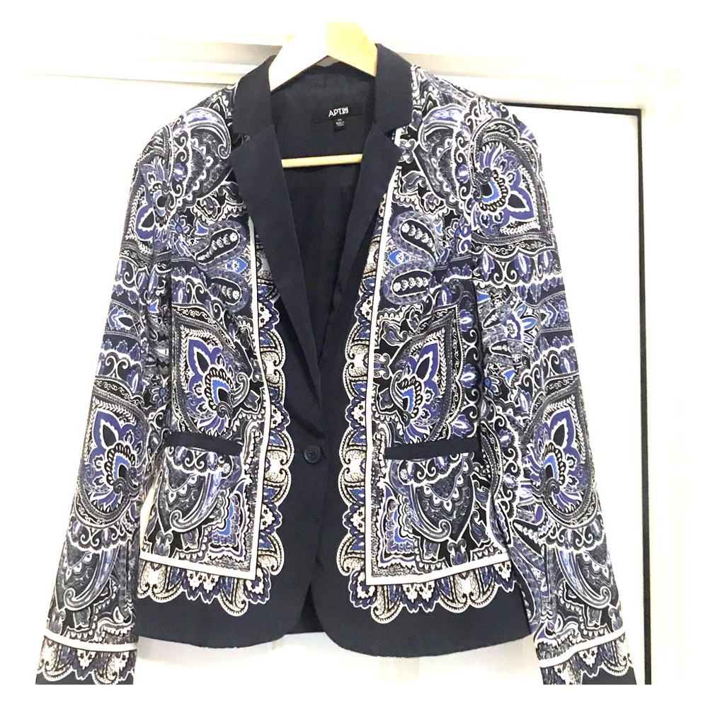 Paisley blazer